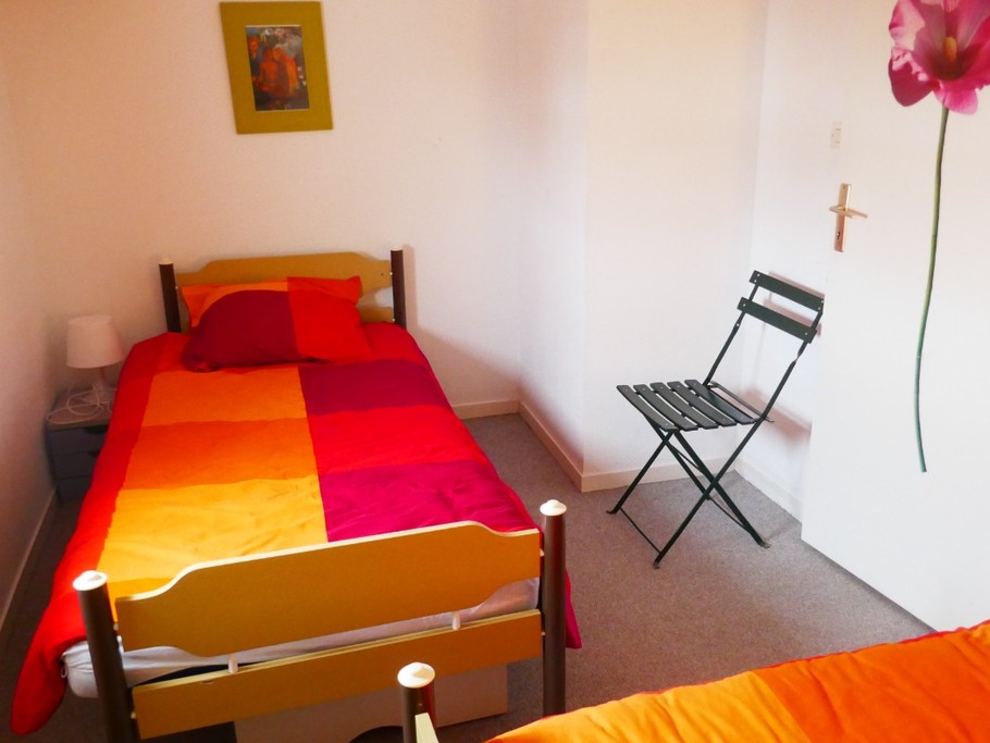 Chambre 3 au 2èm étage avec 2 lits en 90