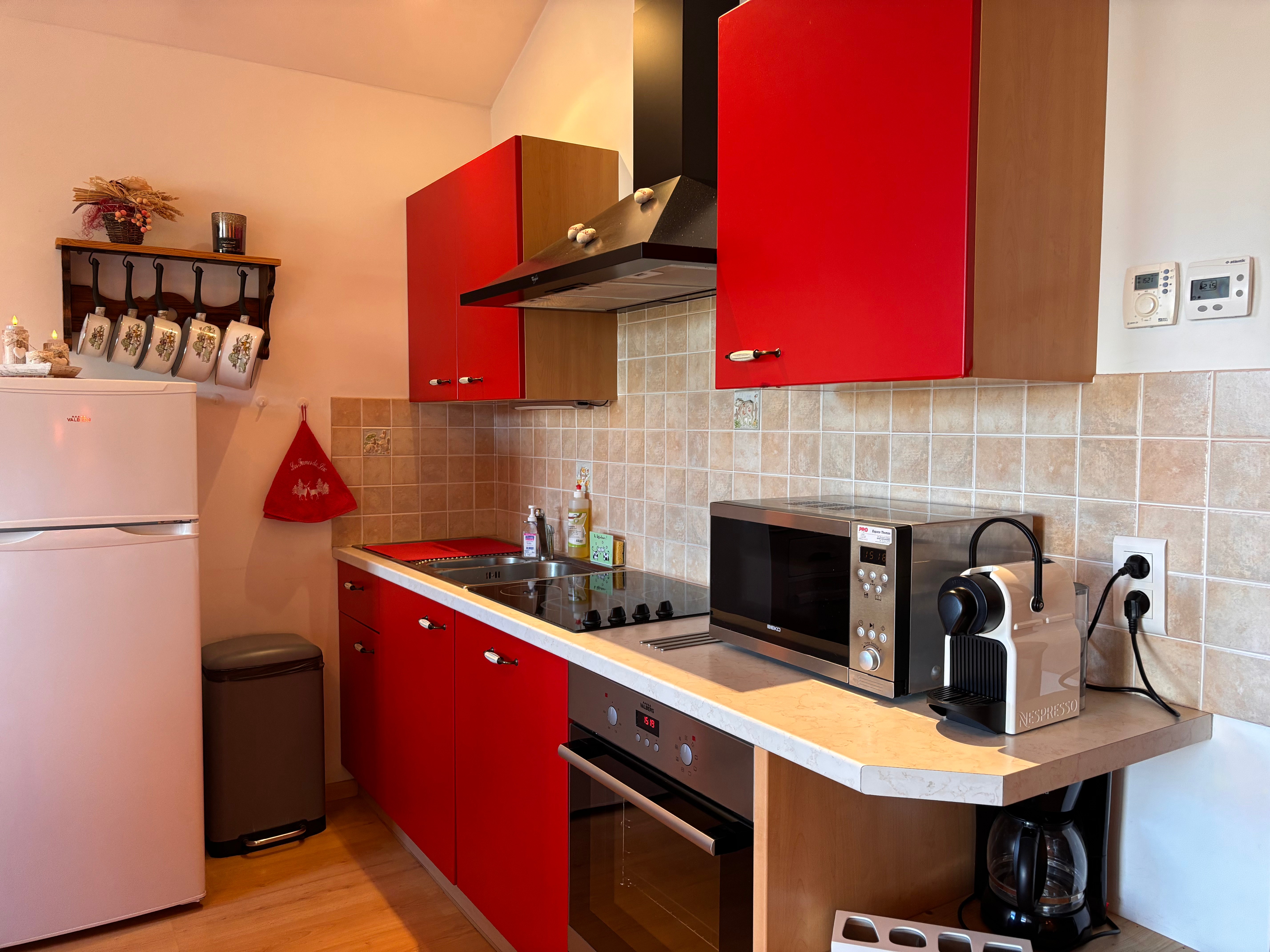 Cuisine - Appartement "Coup de Cœur" à Gérardmer