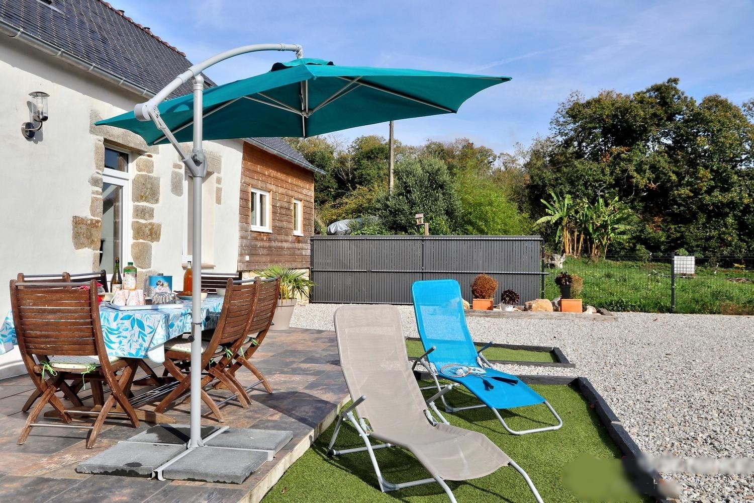 Terrasse exposée sud