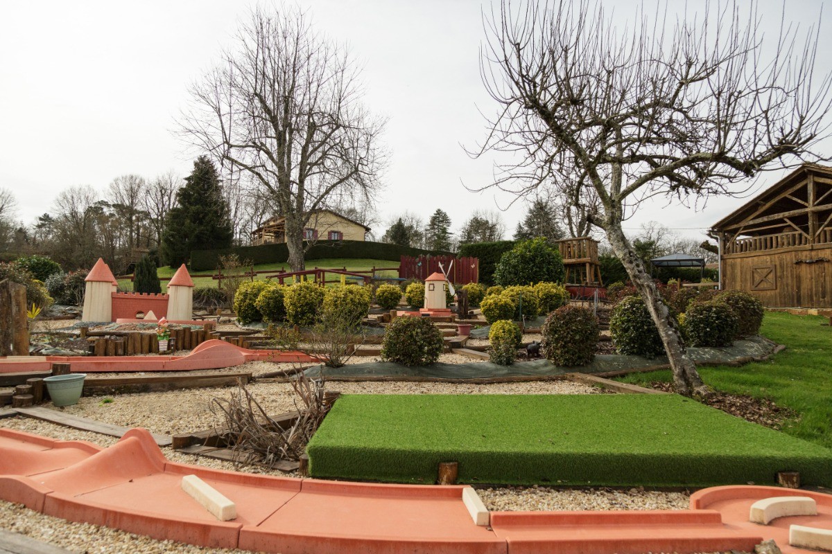 Parcours mini-golf