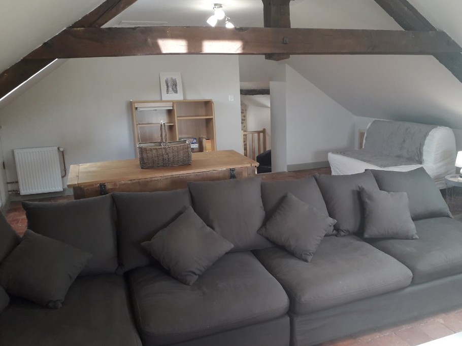 Grand gîte dans le Morvan - salon