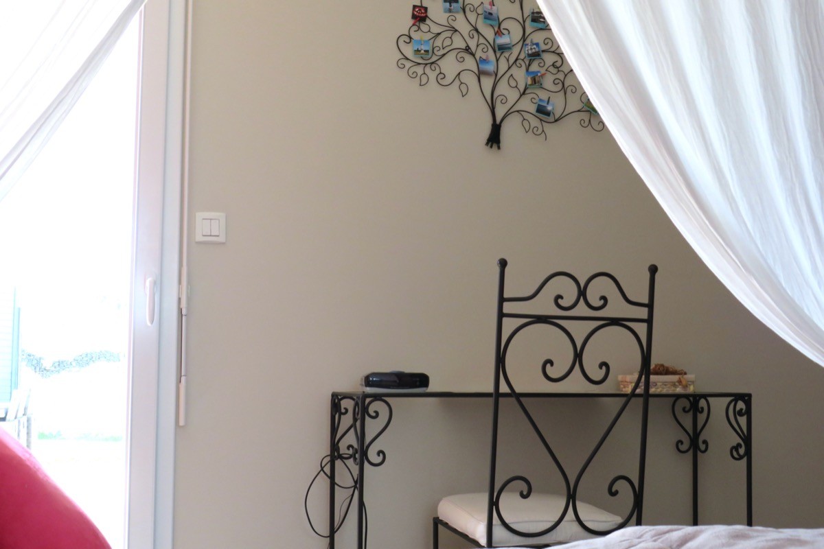 chambre lit baldaquin