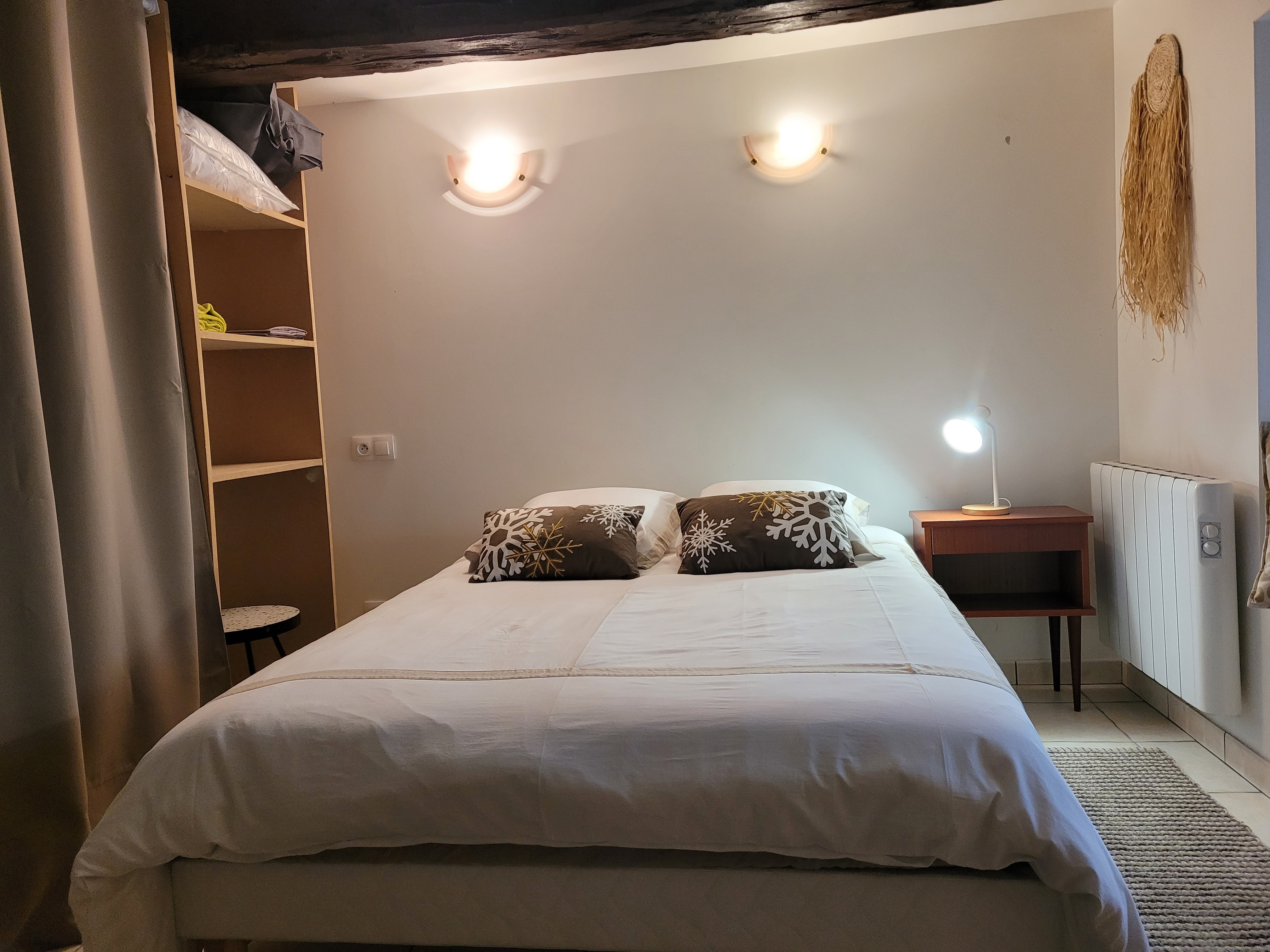 Le Bail, location Pontrieux,2ème chambre lit double