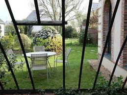 Verrière vue sur jardin