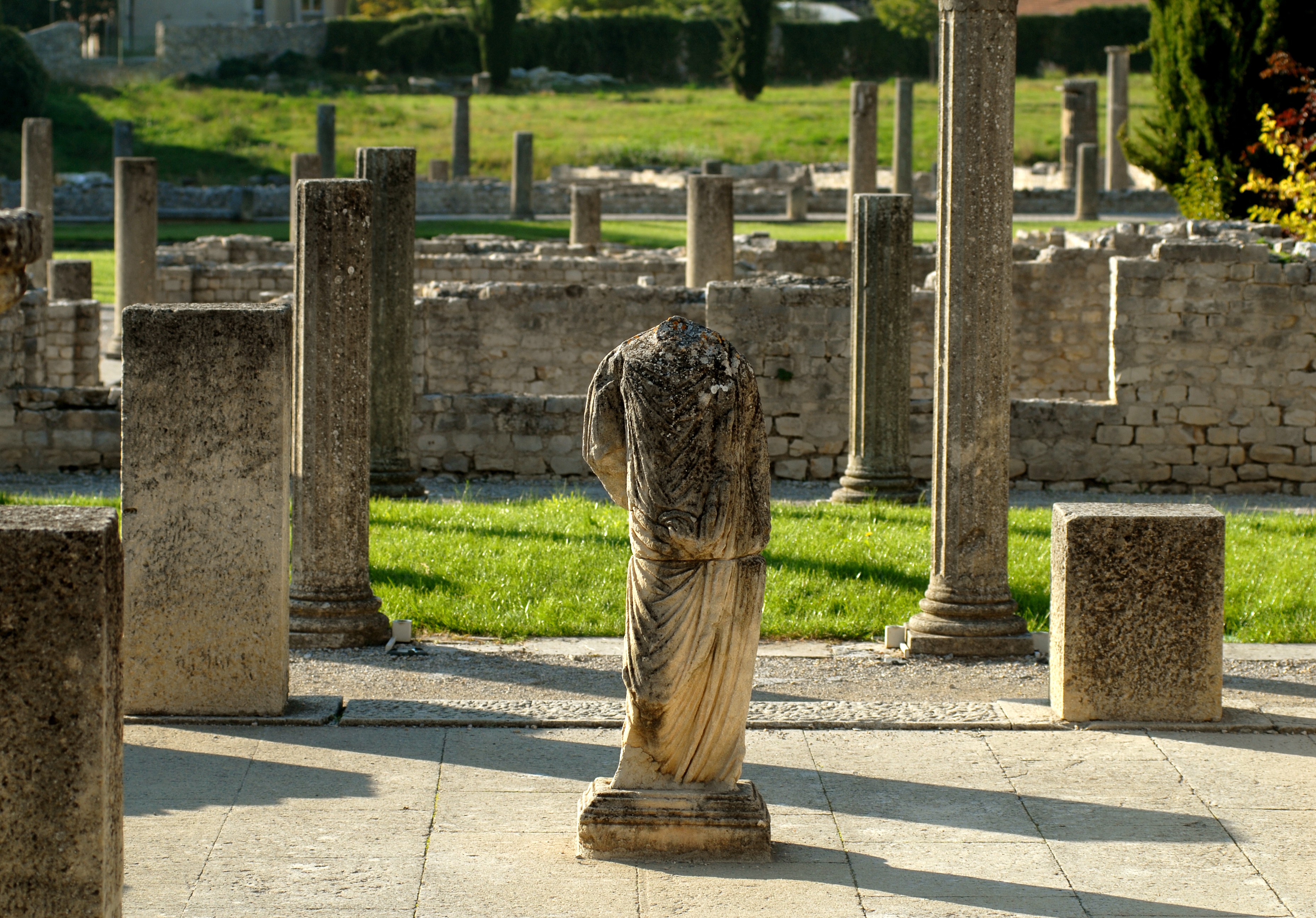 le site antique de la Villasse à Vaison la Romaine