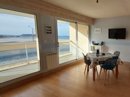 Vue à 180° sur la plage de Trestel..