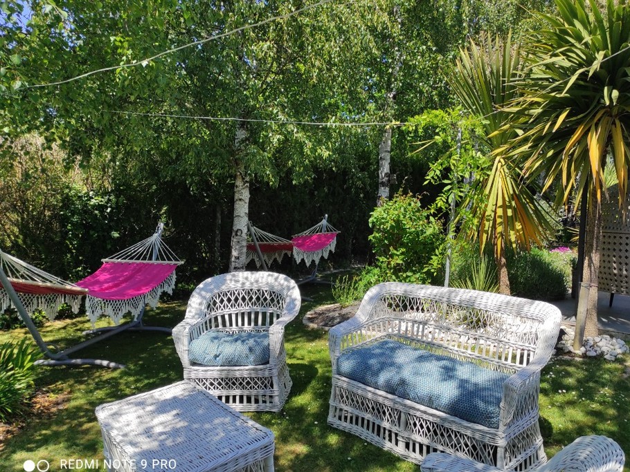 Sieste dans les hamacs...