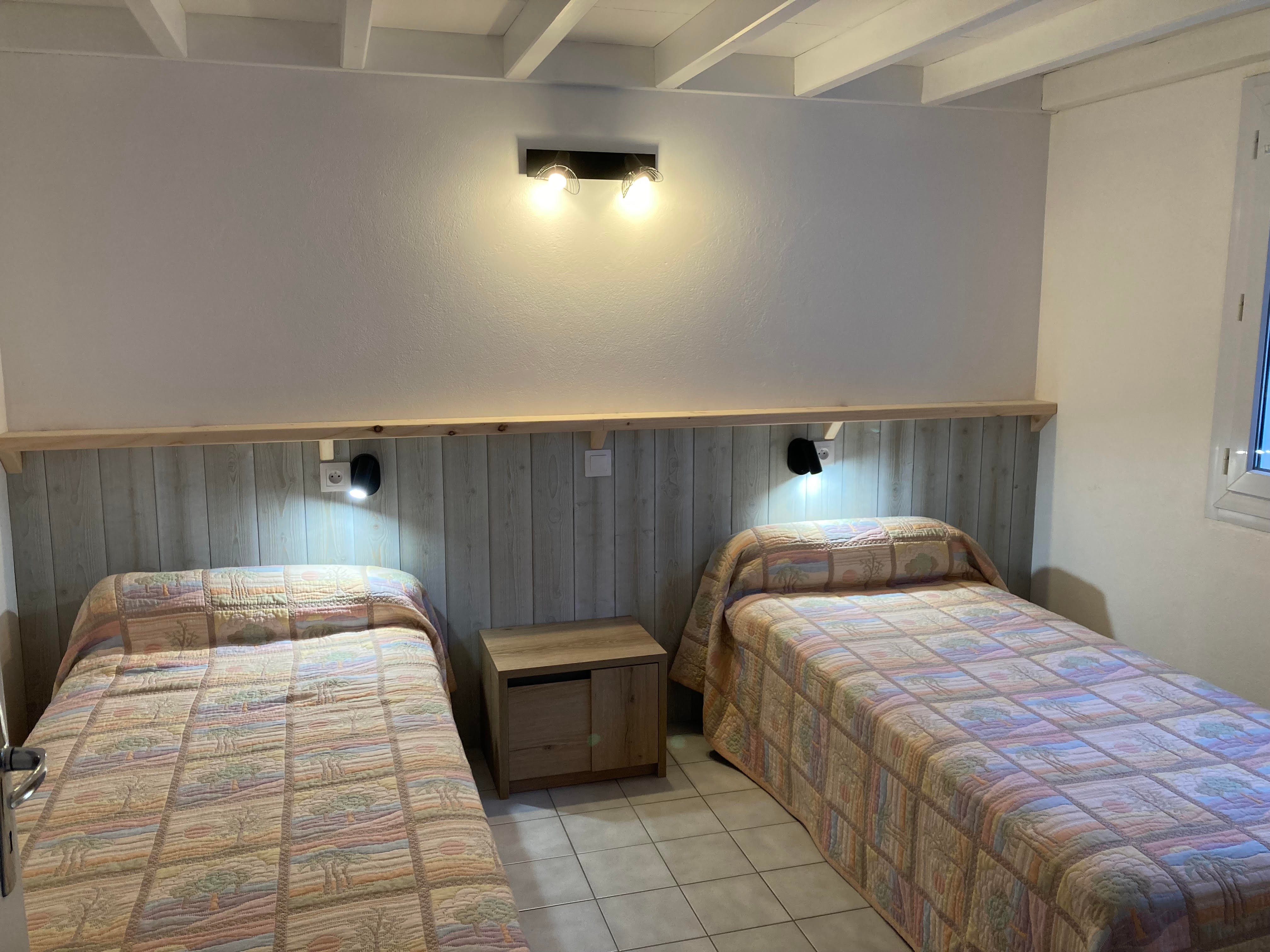 Chambre 2 lits
