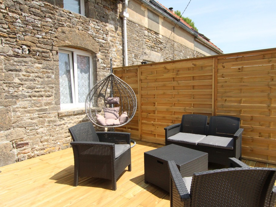 coin salon à l'extérieur