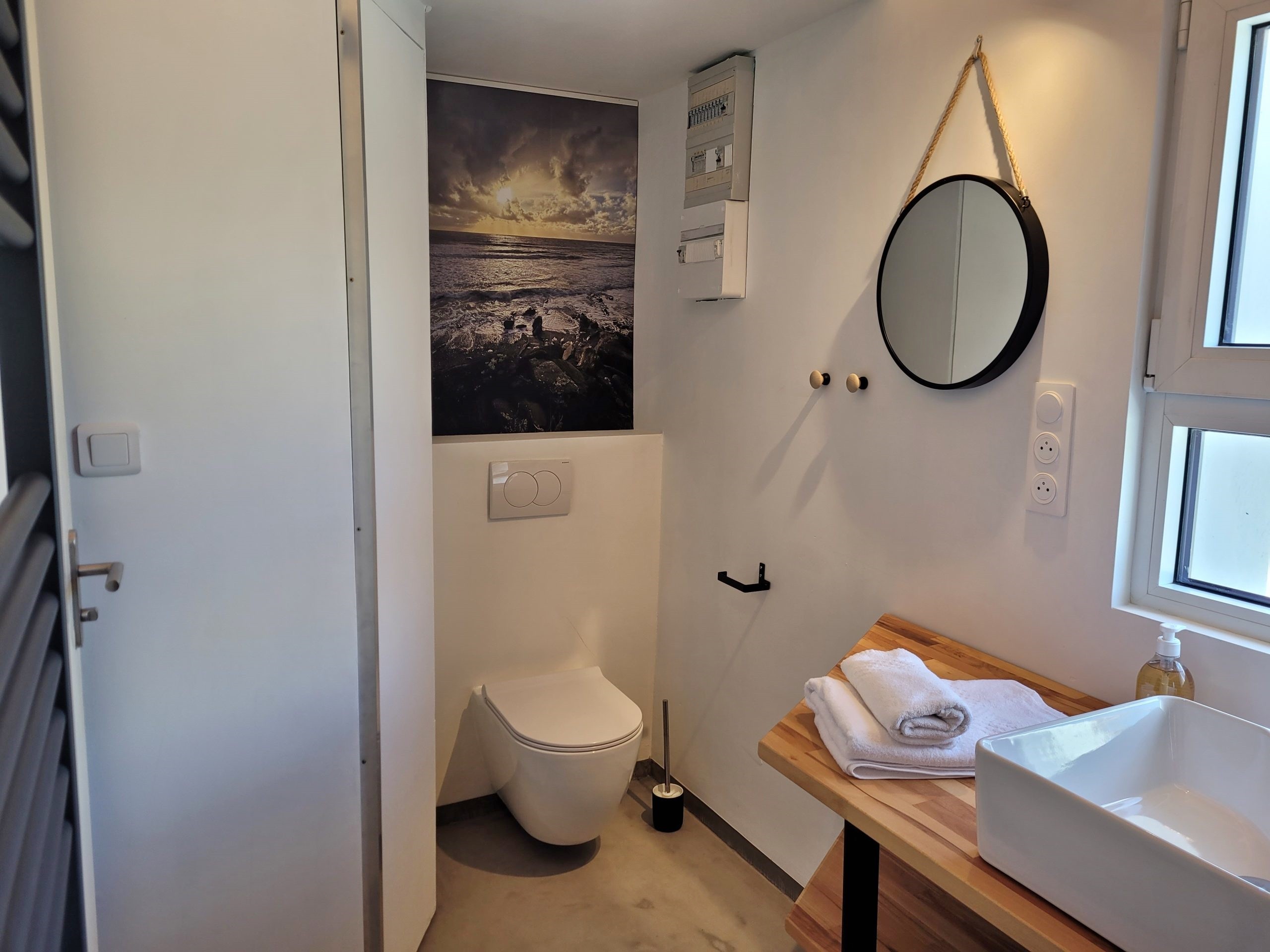 shower room with WC
