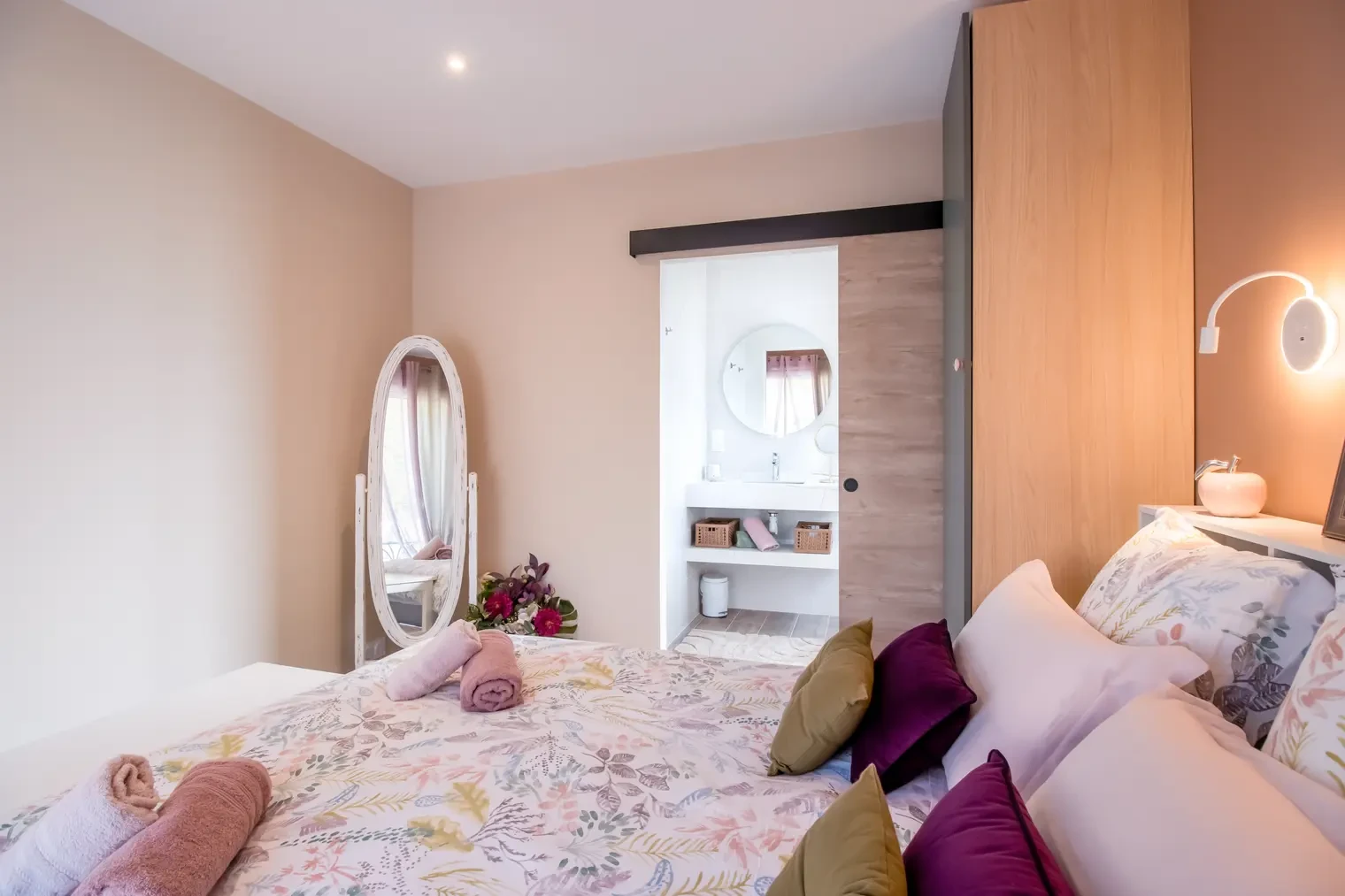 Chambre du gîte Pic épeiche