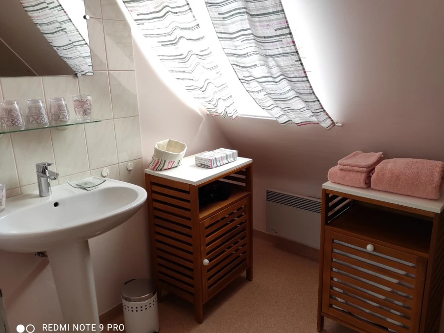 La salle de bain du premier étage