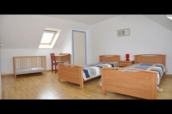 Chambre lits simple