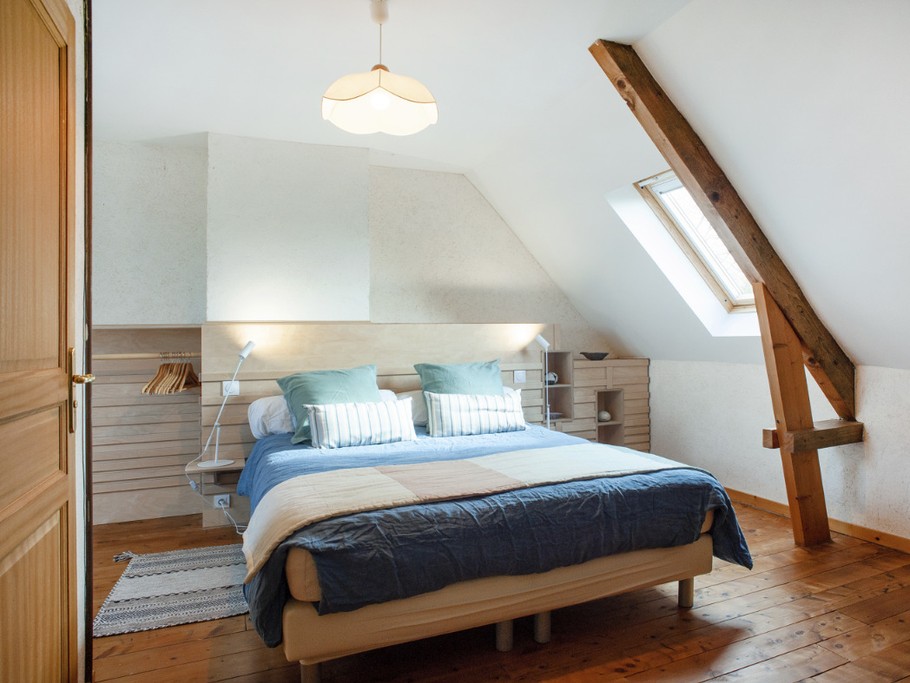Chambre à l'étage avec mit 160