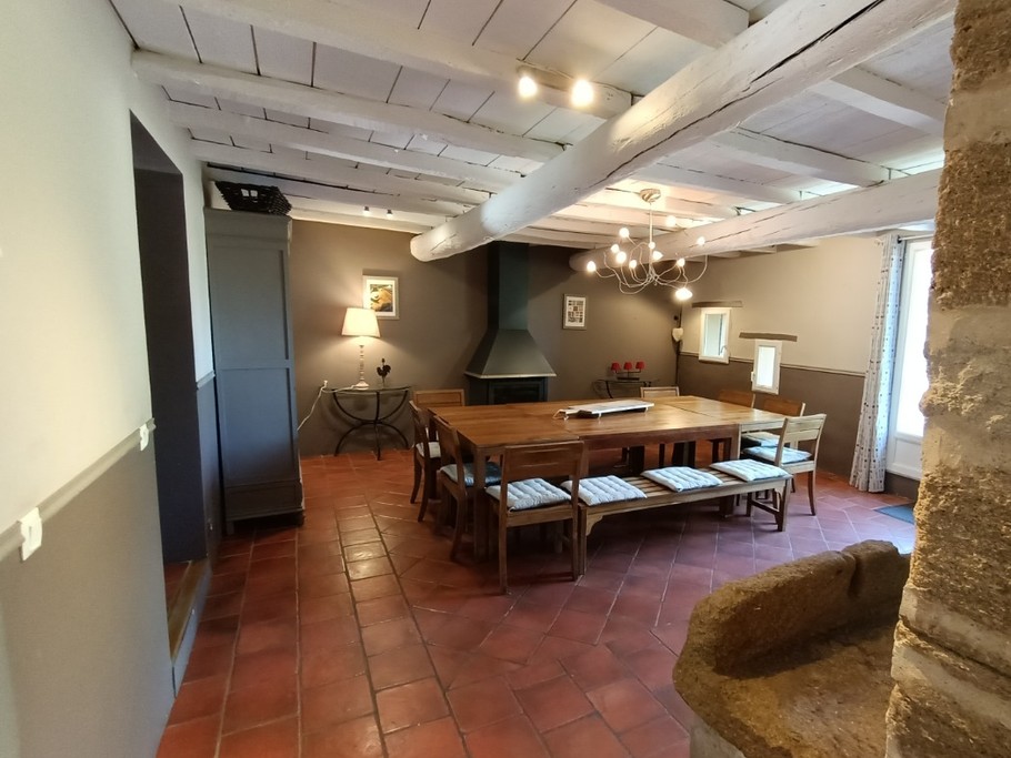 La salle à manger de la bastide
