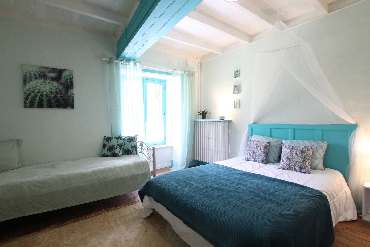 Chambre 3 places à l'étage