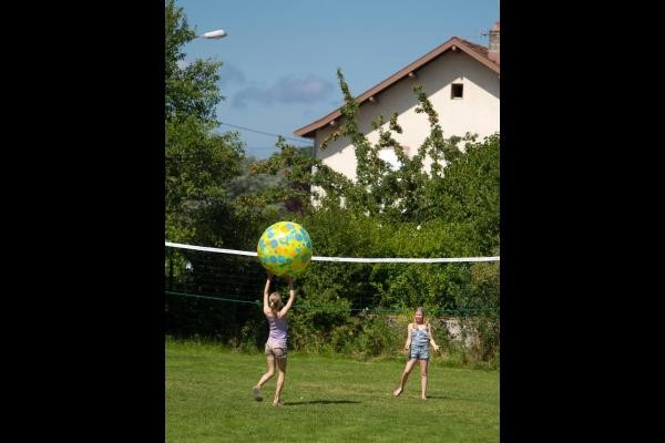 volley ball camping sites et paysages au clos de la chaume Vosges alsace