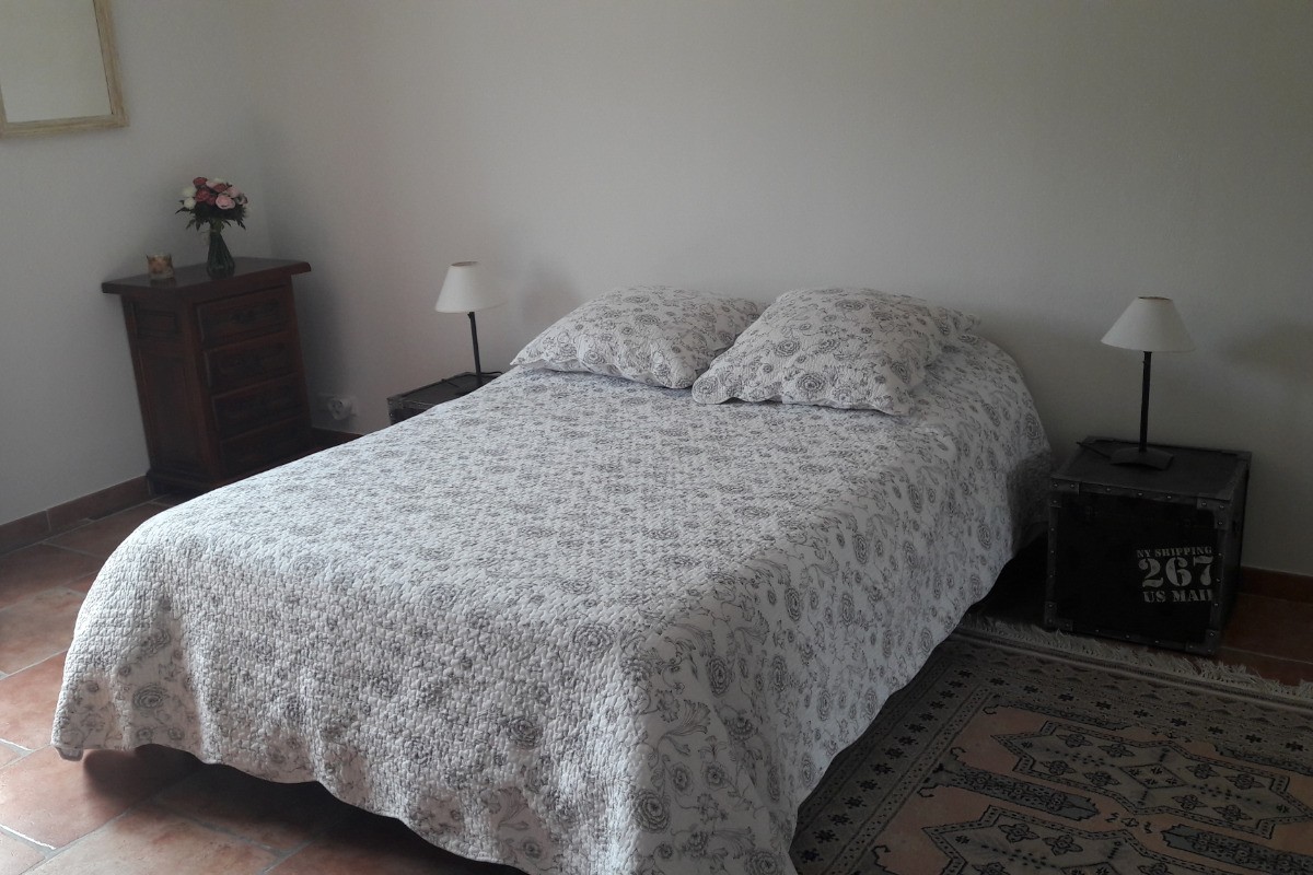 Chambre du Haut, le Mas des Roses, Sanary-sur-Mer, Var, Côte d'Azur