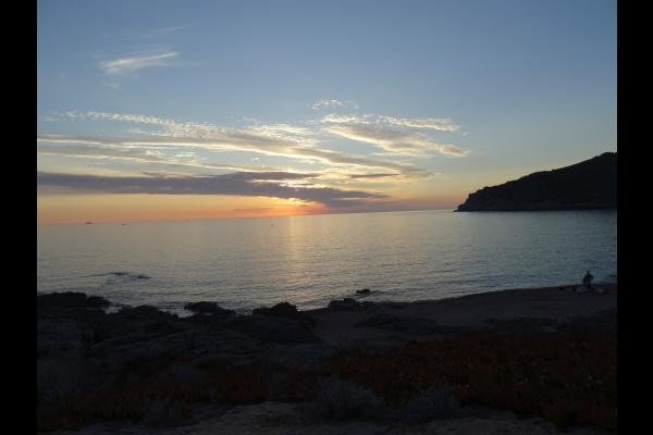Coucher de soleil sur le golfe