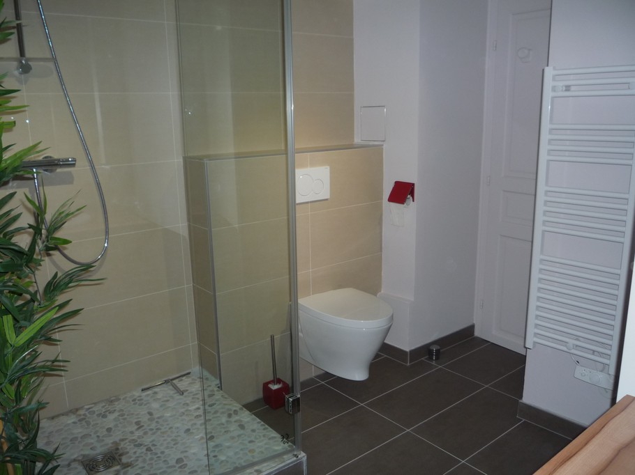 Douche et Wc du Gîte Cathédrale Strasbourg