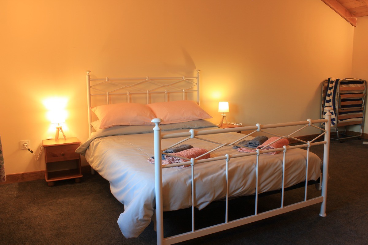 A l'étage une deuxième chambre double tout confort