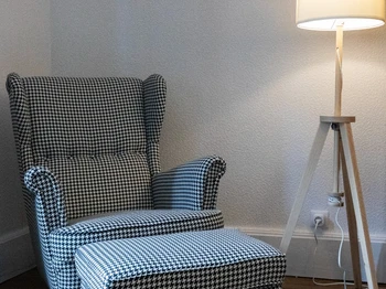 Espace lecture dans chambre - Banda - Château Viéndal