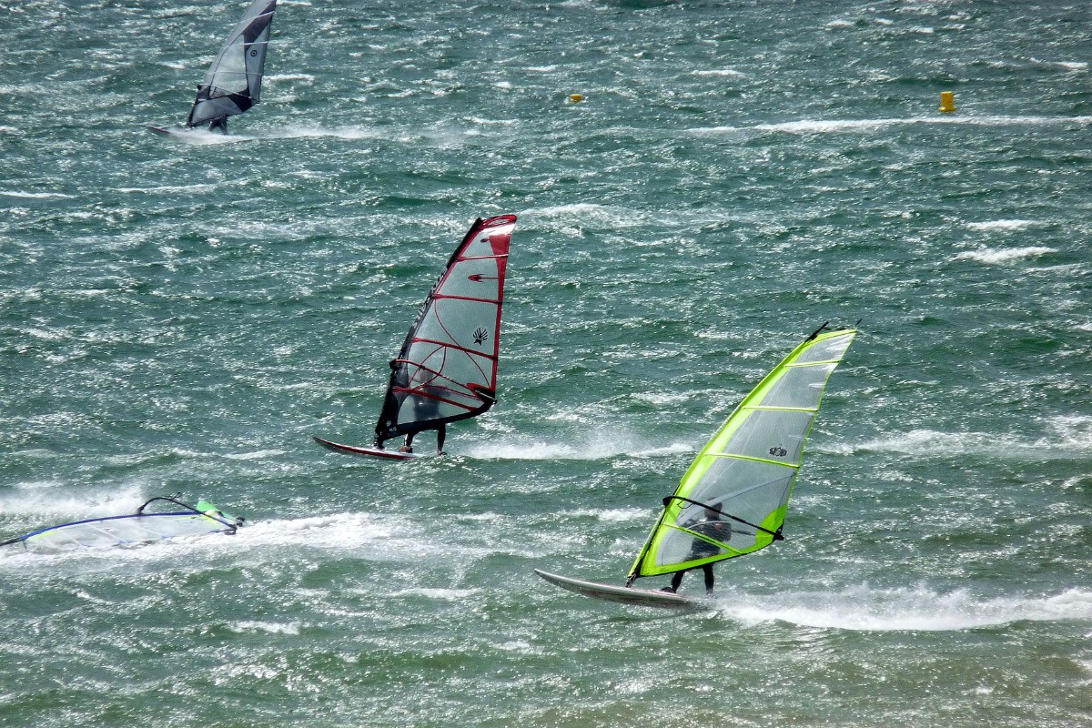 Véliplanchiste Sainte Marguerite