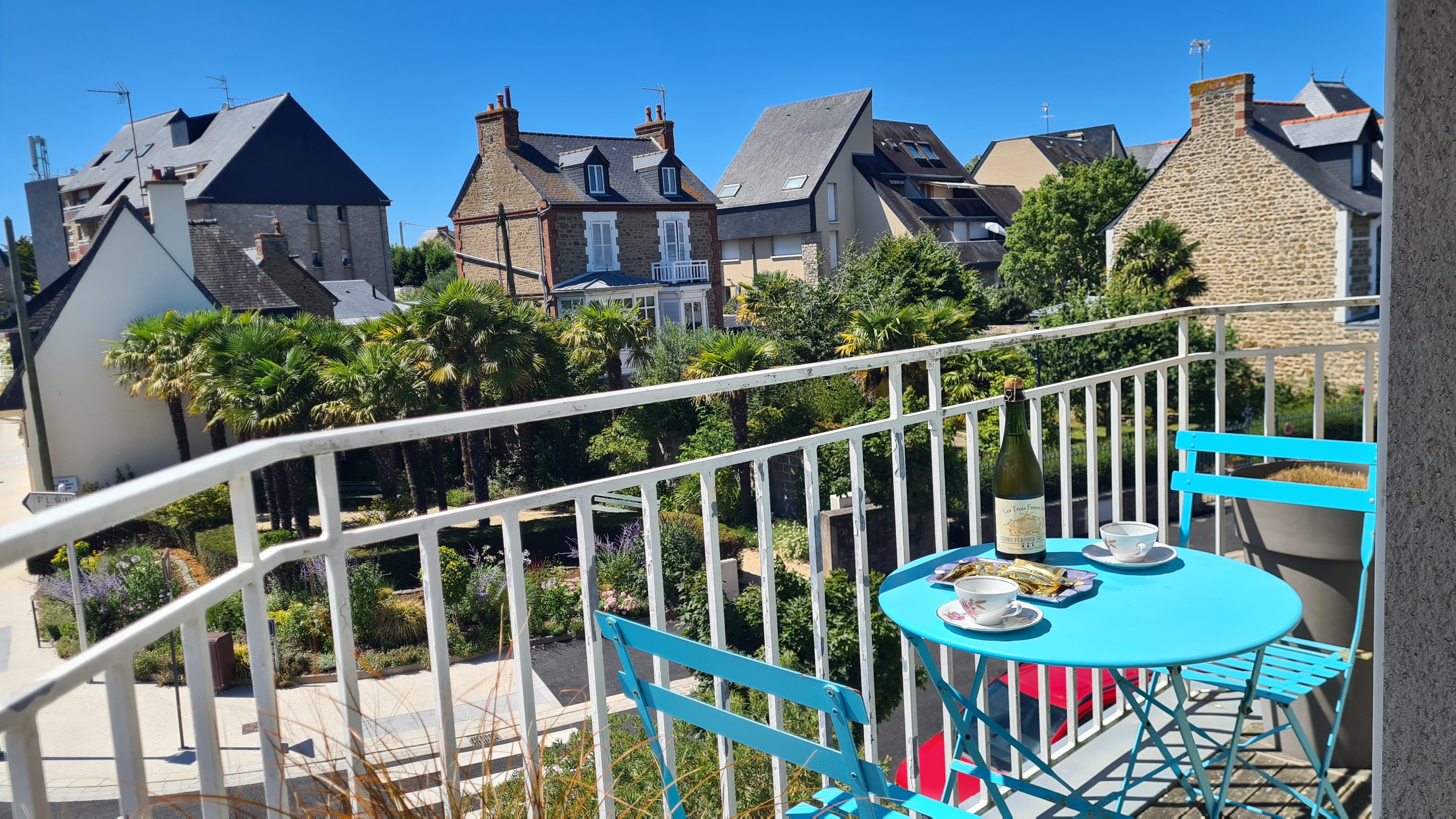 Vue depuis balcon Ouest