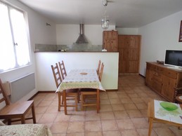 Domaine du Chêne Vert - L'Olivier - Cuisine séjour