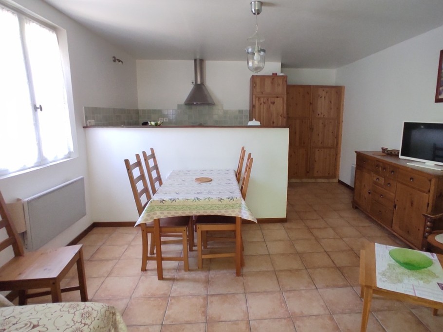 Domaine du Chêne Vert - L'Olivier - Cuisine séjour