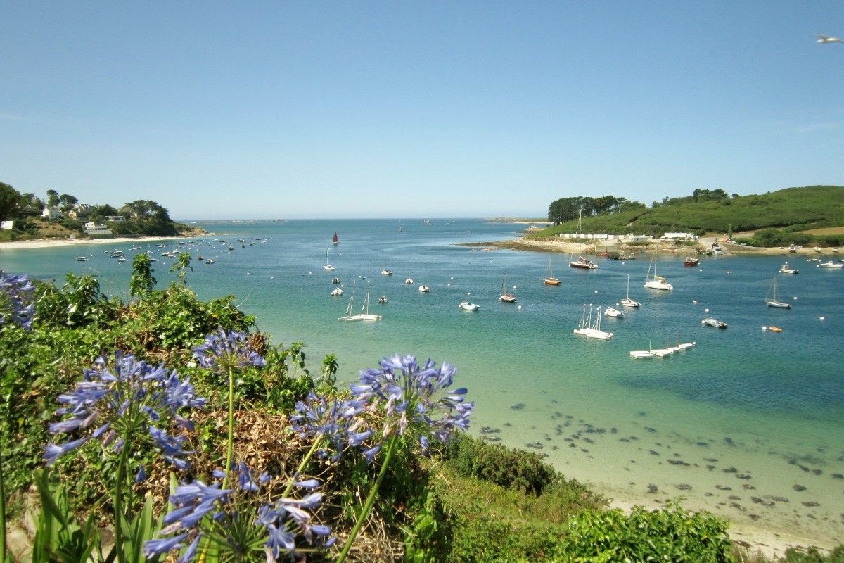 Entrée de l'Aber Benoît à Saint-Pabu