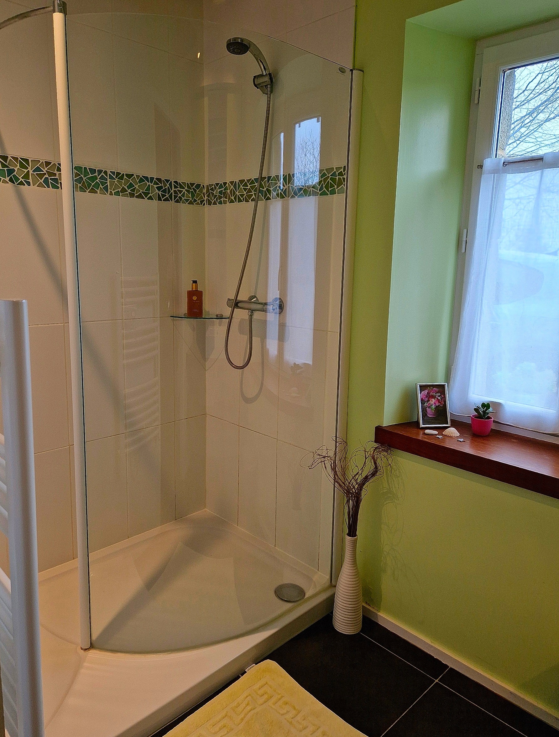 Douche à l'italienne