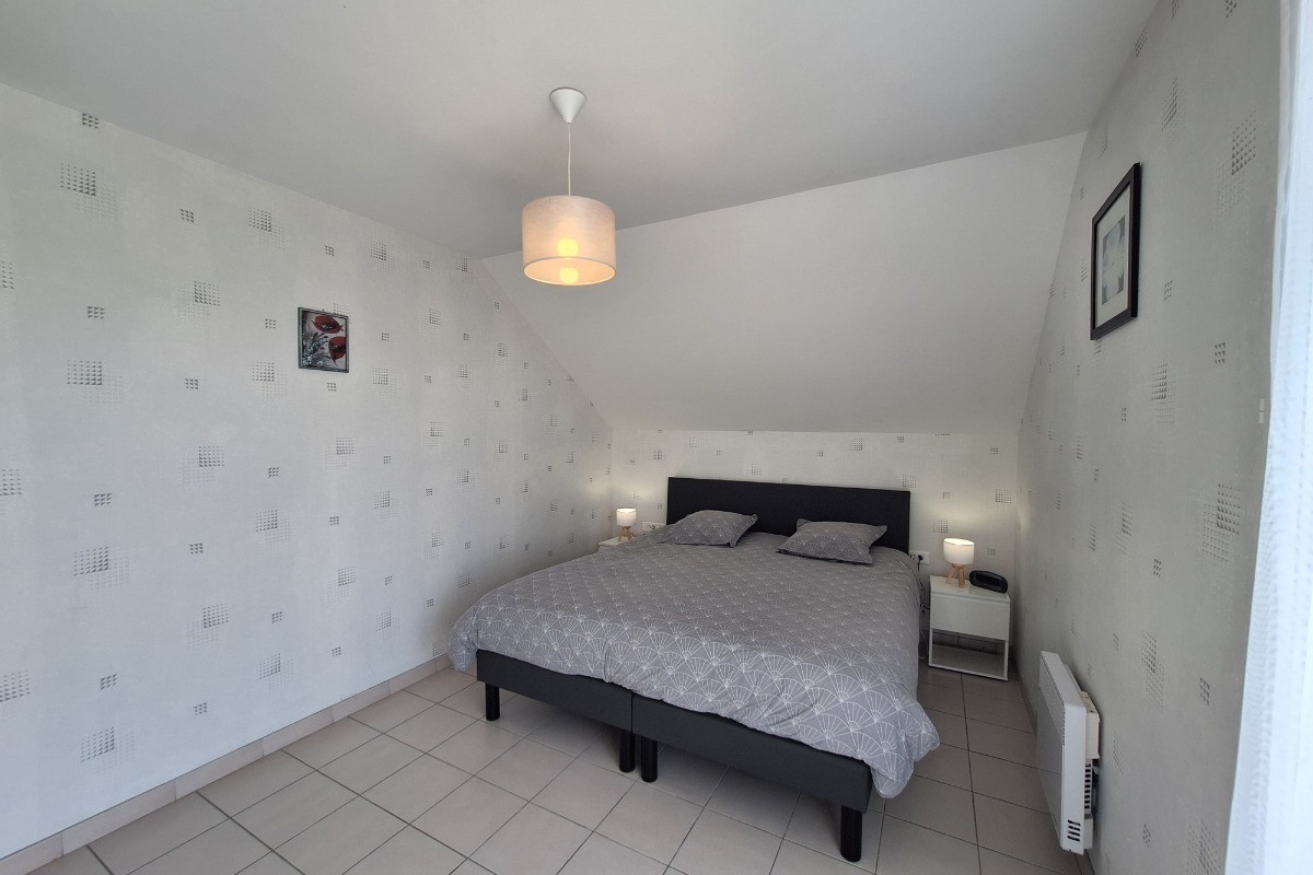 Chambre lit en 180