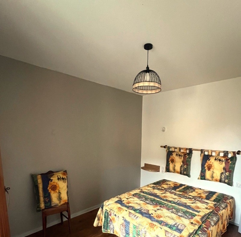 Chambre 2 personnes couchage 140 cm HAUTE VIENNE 87 Bersac sur Rivalier Gîte Chez Charles