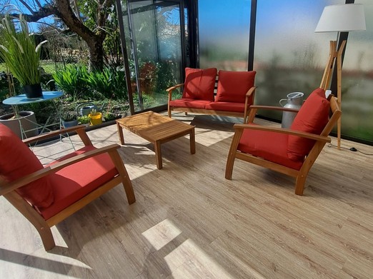 Véranda au Pas de Velours en Charente maritime