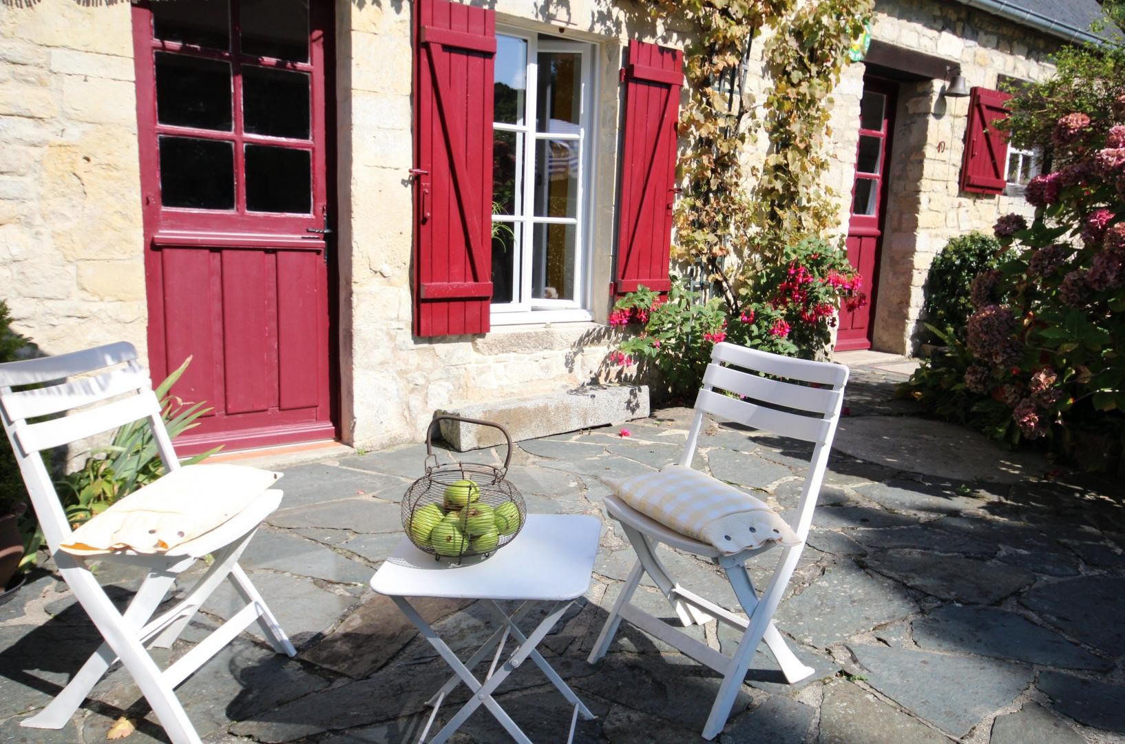 Gîte location de vacances la maison de laurence Mandeville en bessin