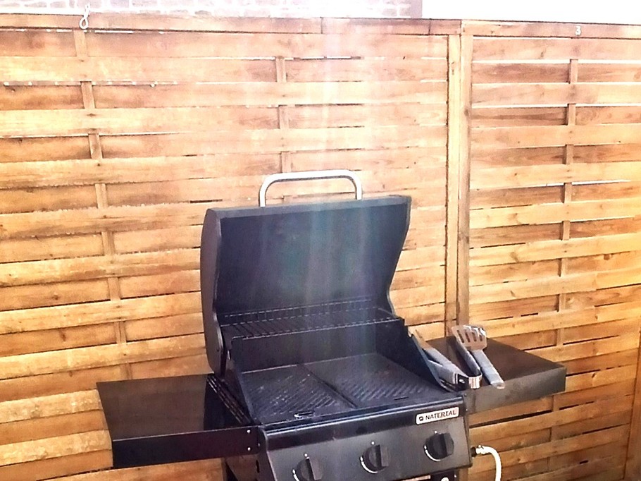 ... and a barbecue.