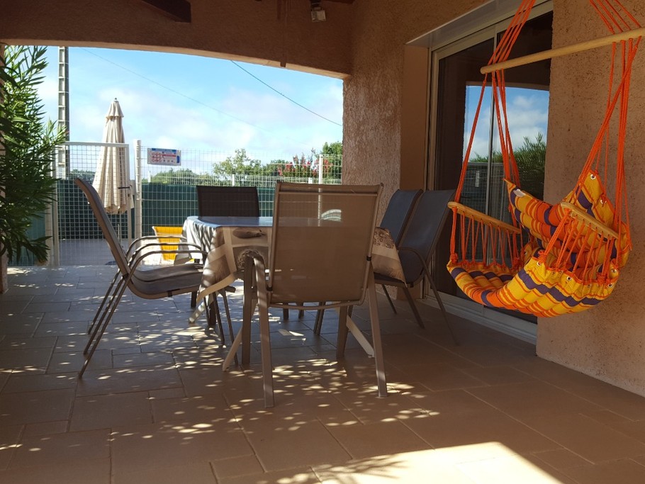 Salon de jardin en terrasse