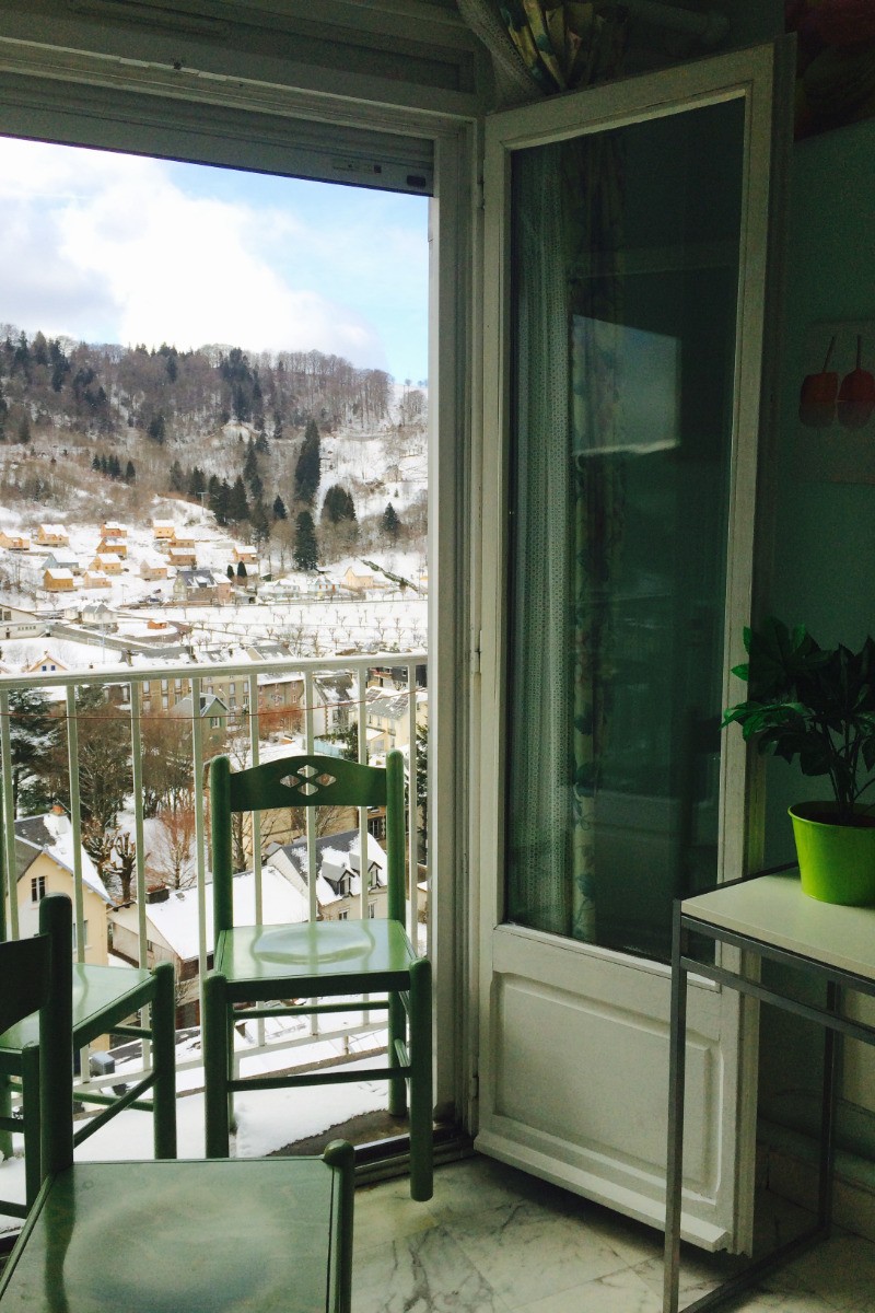 Du balcon, vue panoramique qui vous enchantera et vous fera revenir chez nous...