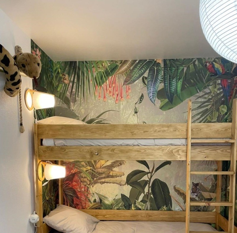 Maison de Jeannot Lapin à Vaux sur mer. La chambre enfants