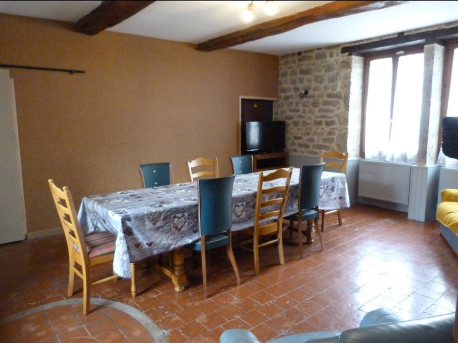 Table de ferme jusqu'à 12 personnes autour