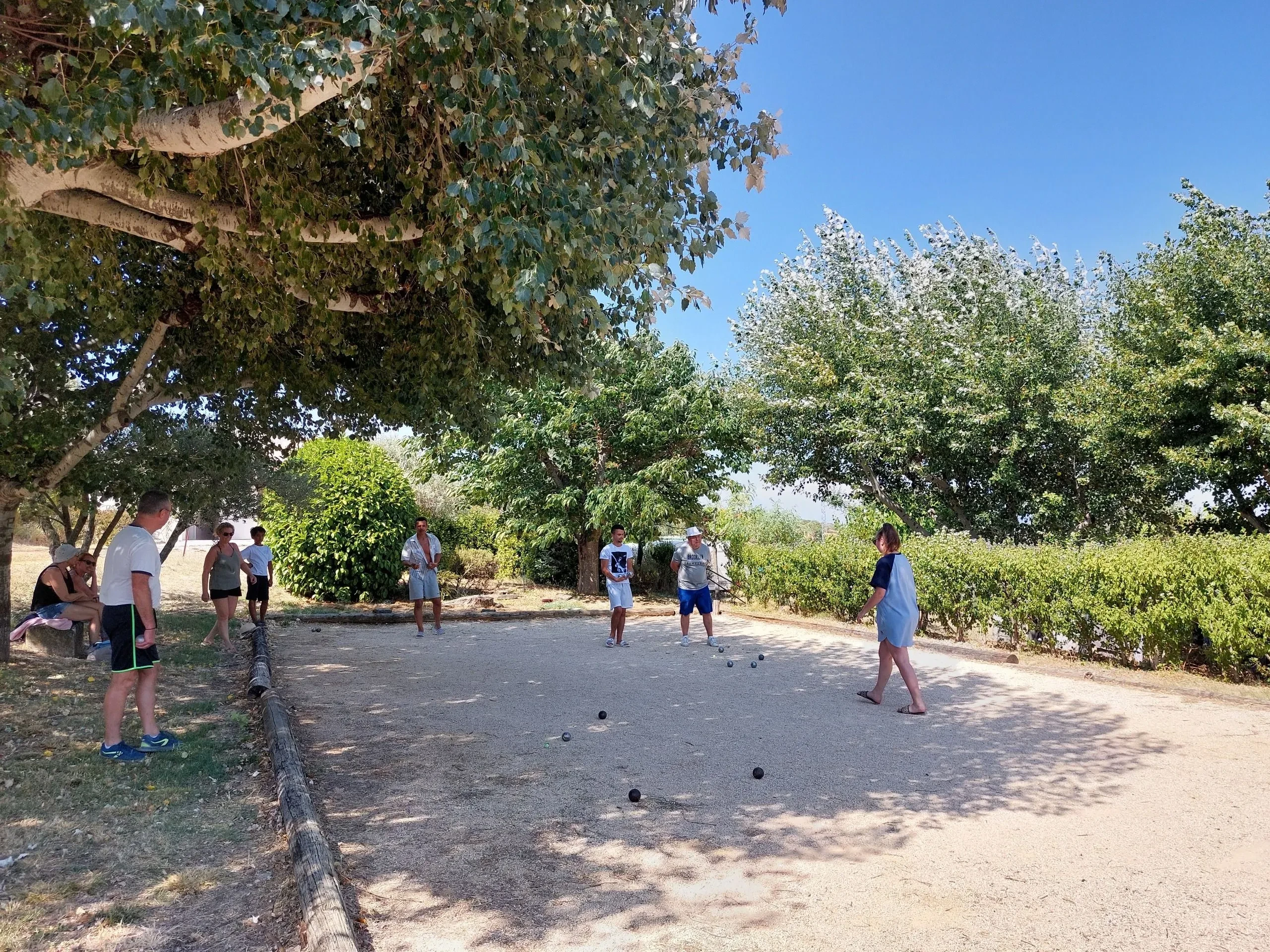 Terrain de pétanque