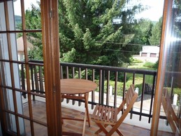 Vue balcon - Location Hans Le Thillot