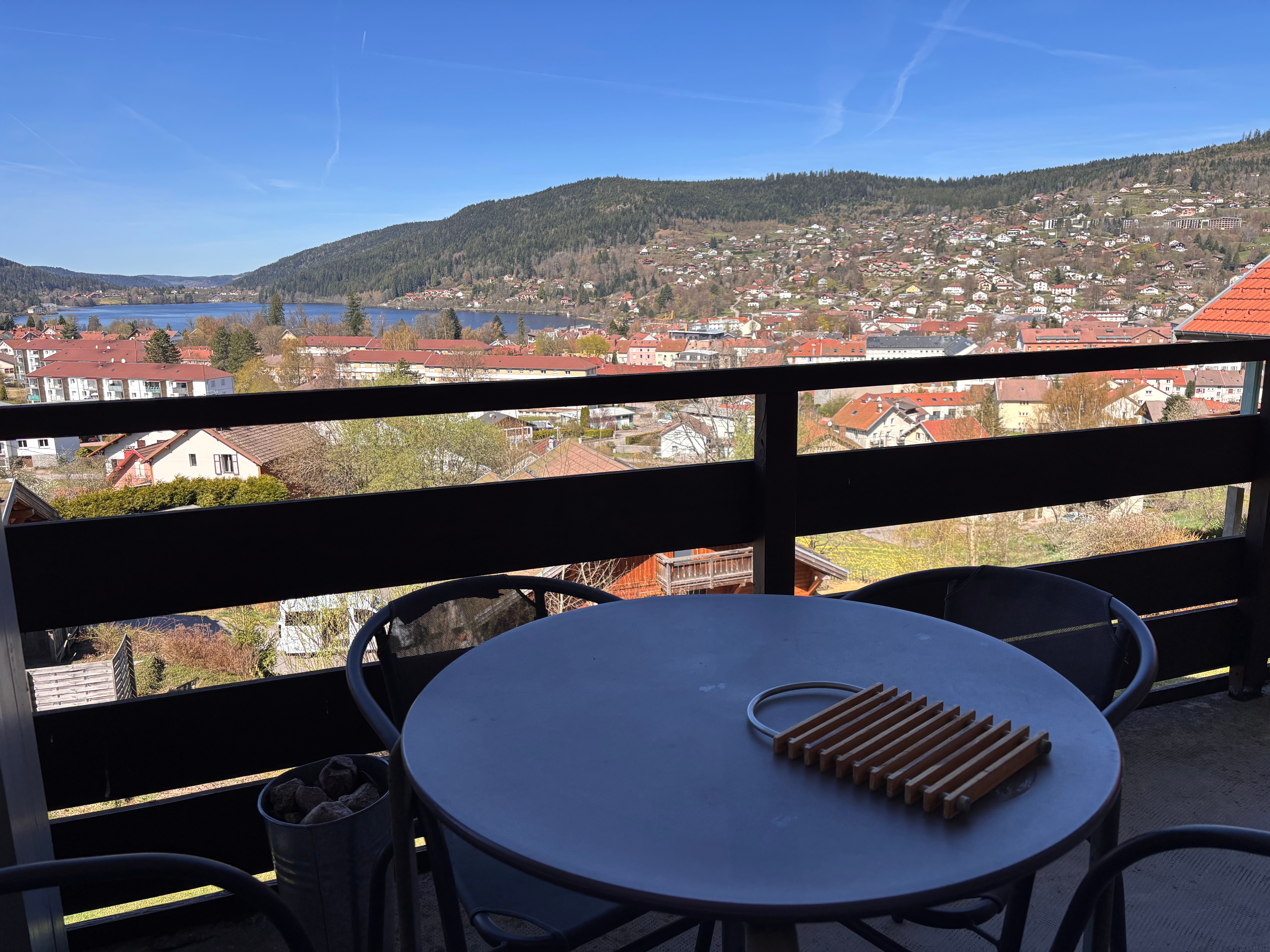 Terrace - Apartment with terrace in Gérardmer