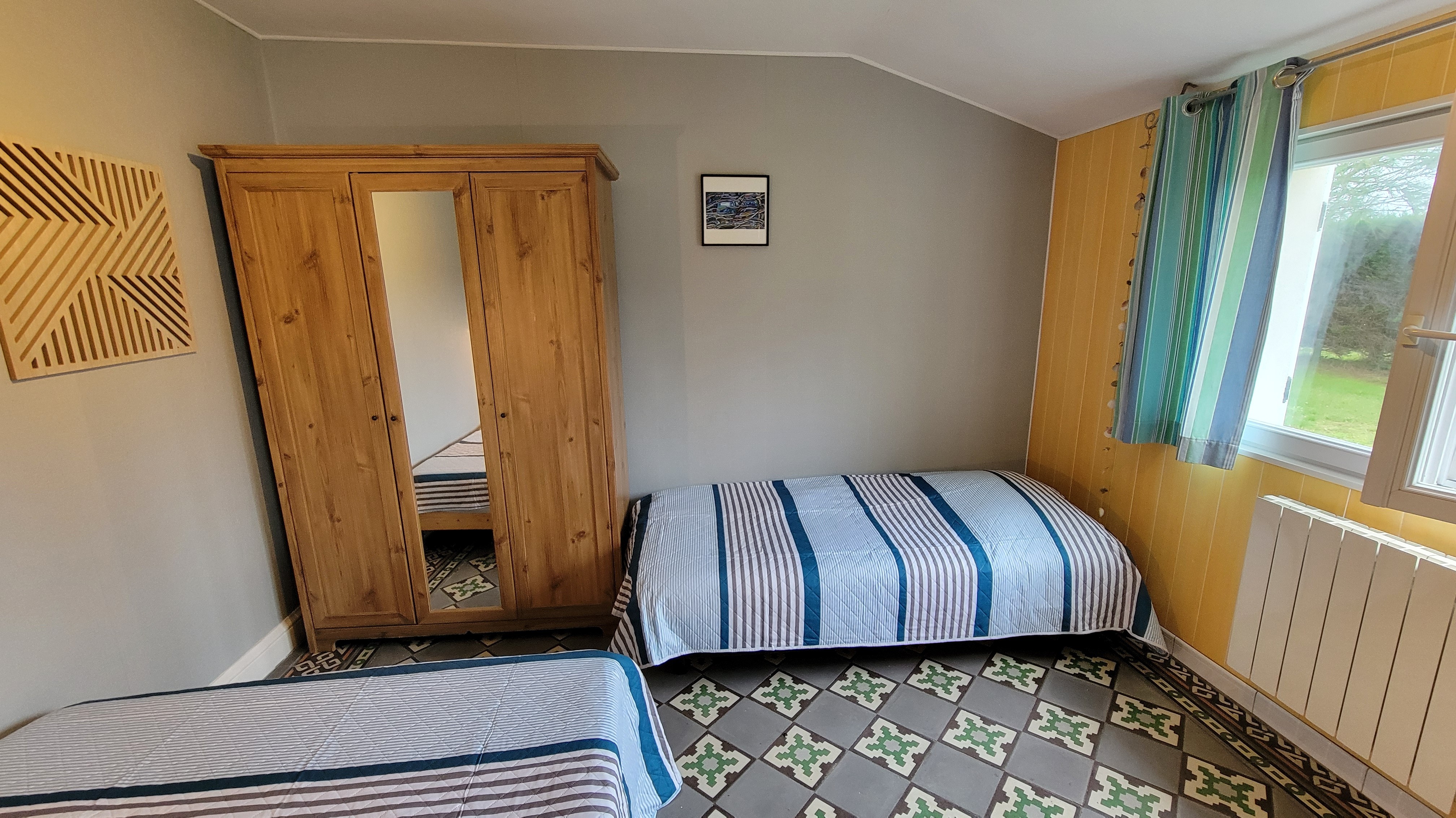 Chambre 1 : lits 140 &90