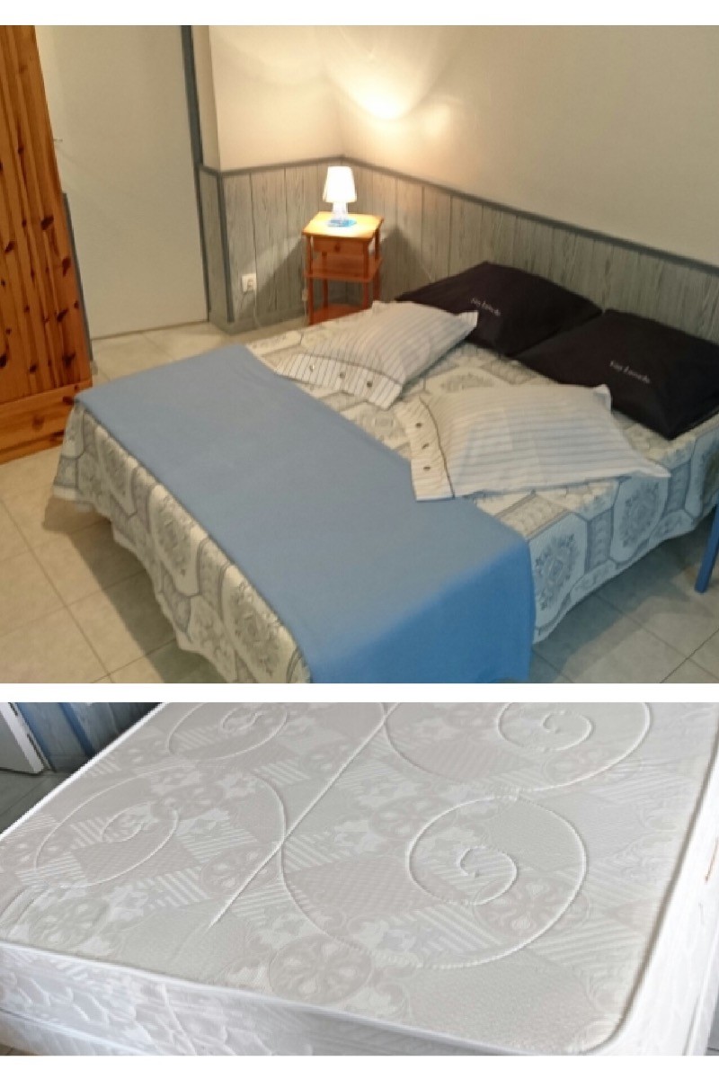 Lit 140x190 matelas et sommier neuf de haute qualité