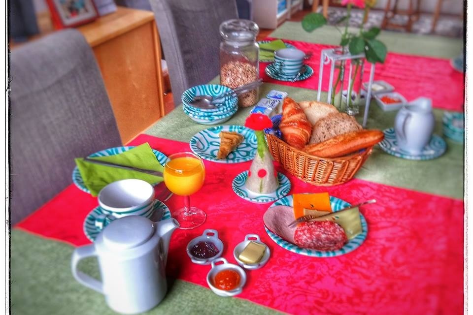 Exemple de petit-déjeuner proposé