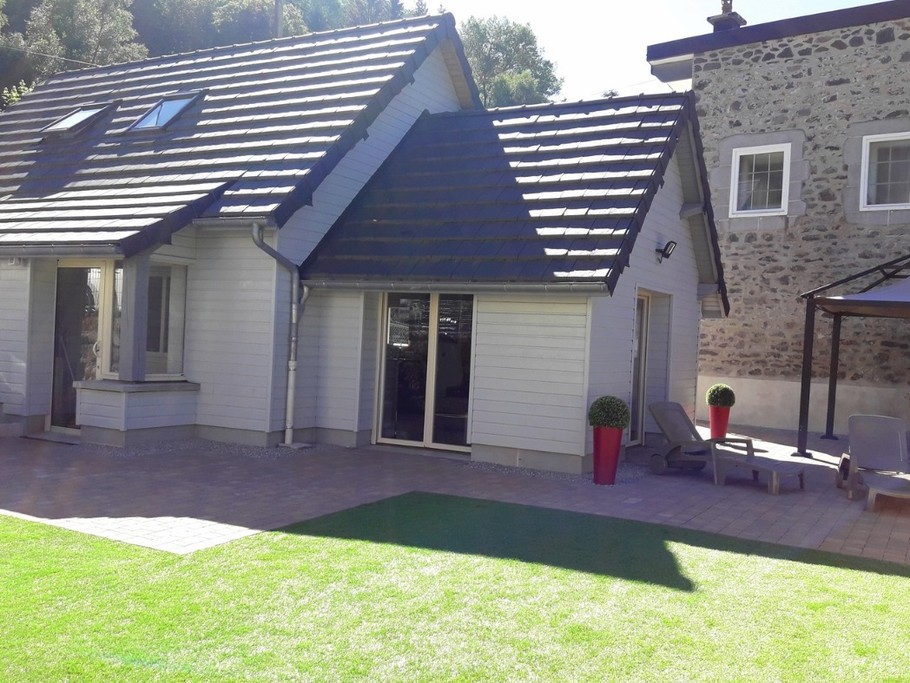 terrasse au printemps