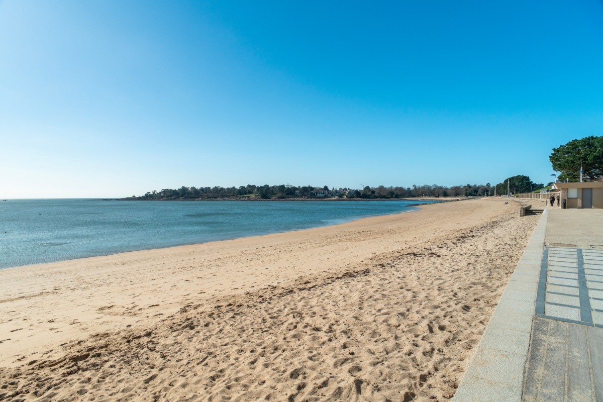 Corniche de la plage Bénodet à deux pas de l'appartement