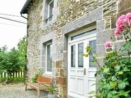 Façade de la maison de caractère.